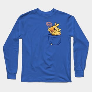 Pocket Chocobo Long Sleeve T-Shirt